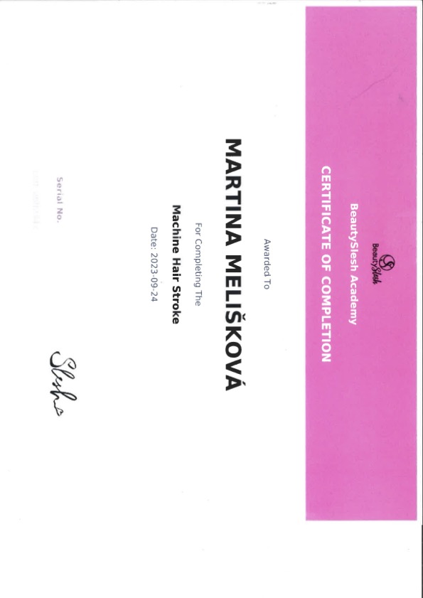 Certifikát PMU pier