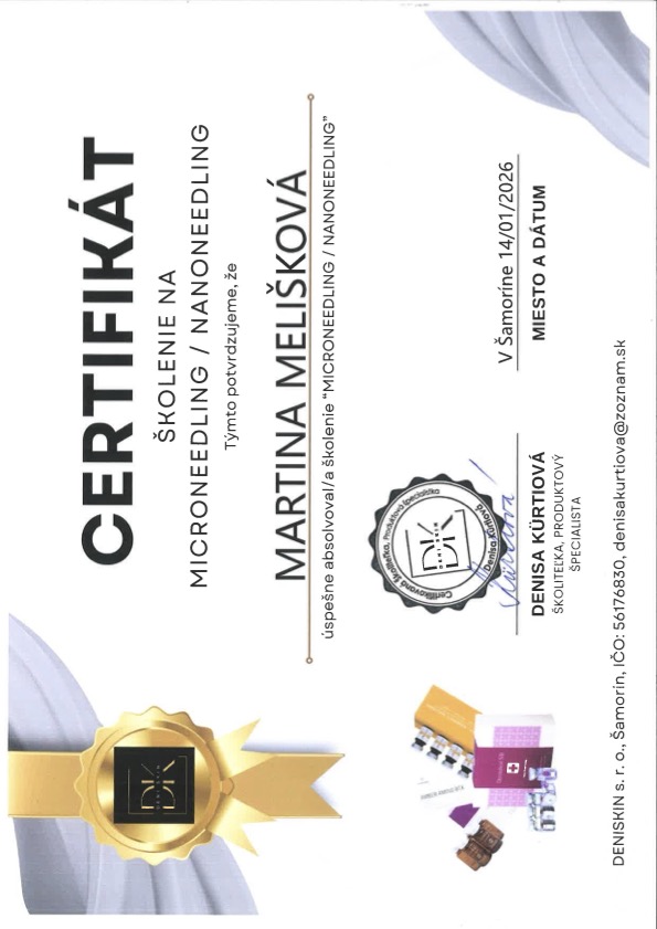 Certifikát Duolaser
