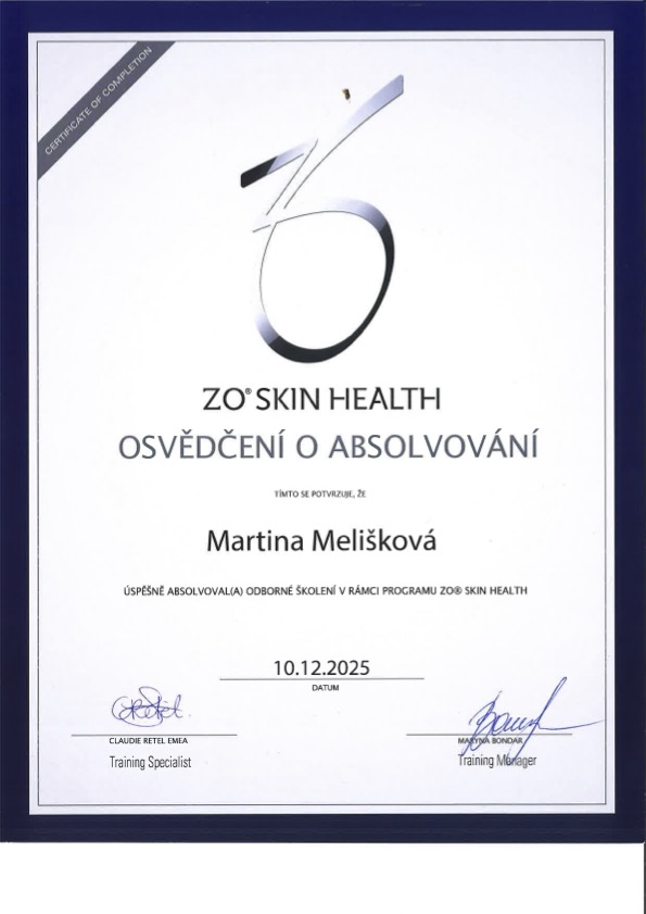 Certifikát Trichológia